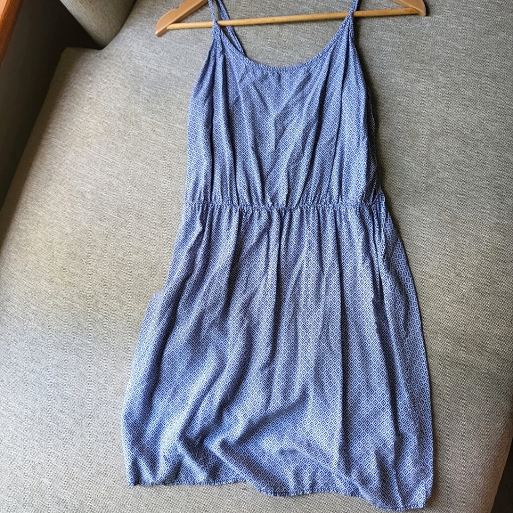 Spaghetti Strap Summer Dress in Light Blue